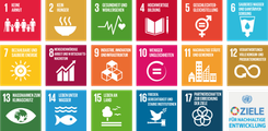 Bild von den 17 SDGs